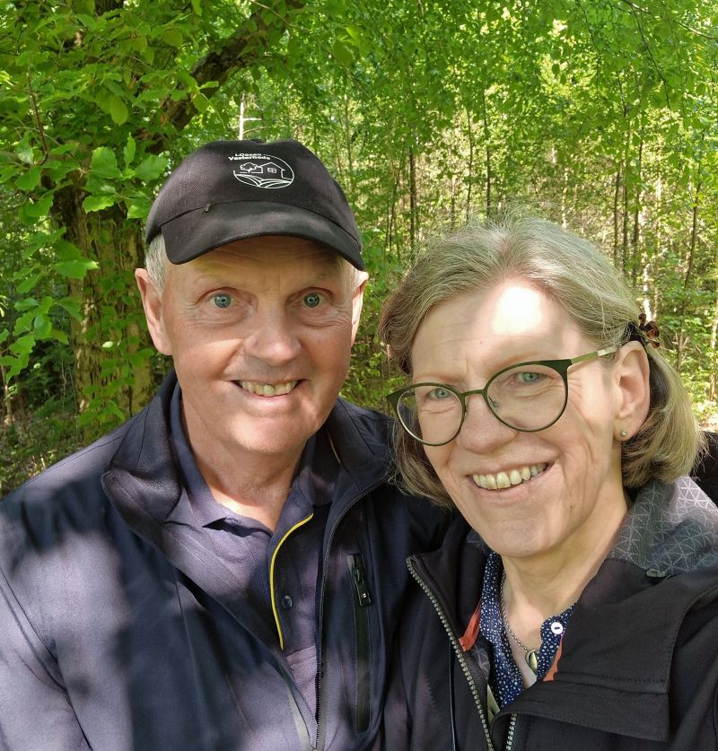 Dronefoto af Vesterhedevej 33 i Billund Kommune med smuk natur